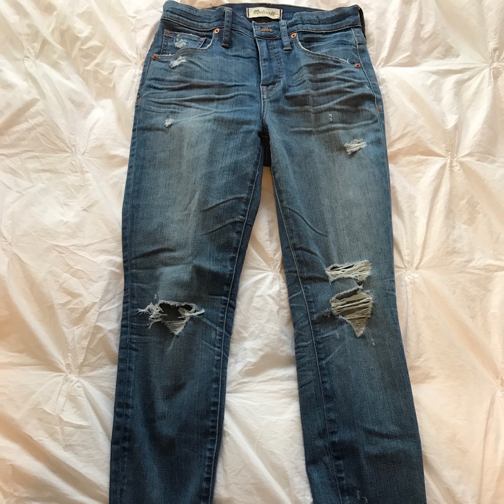 Madewell Distressed Jeans